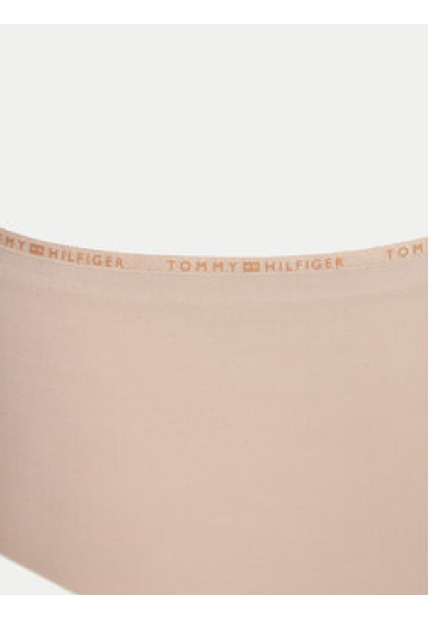 TOMMY HILFIGER - Tommy Hilfiger Stringi UW0UW05216 Beżowy. Kolor: beżowy. Materiał: syntetyk