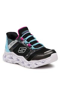 skechers - Skechers Sneakersy Bright Cosmic 303701L/BKMT Czarny. Kolor: czarny. Materiał: materiał #1