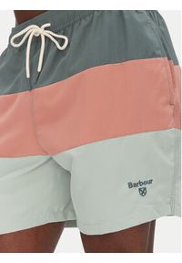 Barbour Szorty kąpielowe Dale MSW0094TE31 Kolorowy Regular Fit. Materiał: syntetyk. Wzór: kolorowy