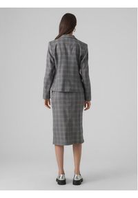 Vero Moda Marynarka Malin 10299895 Szary Slim Fit. Kolor: szary. Materiał: syntetyk #4