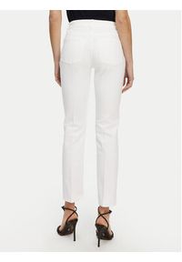 Luisa Spagnoli Jeansy Additivo 541781 Biały Slim Fit. Kolor: biały