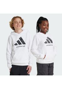 Adidas - Bluza z kapturem Juventus Kids. Typ kołnierza: kaptur. Kolor: biały