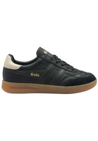 Sneakersy damscy Gola Stadia Leather Trainer. Kolor: żółty, wielokolorowy, czarny #1