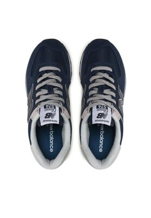 New Balance Sneakersy ML574EVN Granatowy. Kolor: niebieski. Materiał: materiał. Model: New Balance 574