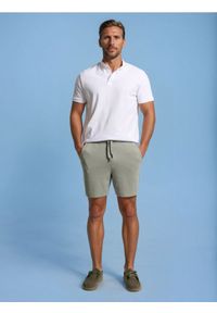 Sinsay - Szorty slim - zielony. Kolor: zielony #1