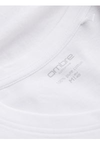 Ombre Clothing - Longsleeve męski bez nadruku z dekoltem w serek - biały V3 - Rozmiar: XXL. Okazja: na co dzień. Typ kołnierza: dekolt w serek. Kolor: biały. Materiał: materiał, bawełna. Długość rękawa: długi rękaw. Długość: długie. Wzór: gładki, jednolity. Styl: klasyczny, casual, elegancki