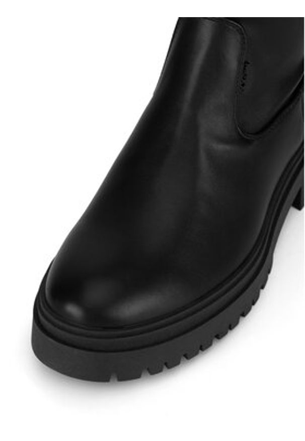 MEXX Kozaki MI001805243W Czarny. Kolor: czarny. Materiał: materiał