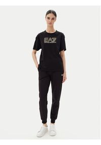 EA7 Emporio Armani Spodnie dresowe 7W000082 AF13135 UC001 Czarny Regular Fit. Kolor: czarny. Materiał: bawełna #3