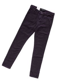 Wrangler - WRANGLER SKINNY PURPLE W28KPJ74F. Materiał: sztruks. Wzór: aplikacja #5