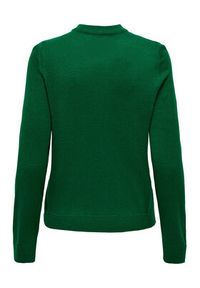 only - ONLY Sweter 15302956 Zielony Regular Fit. Kolor: zielony. Materiał: syntetyk