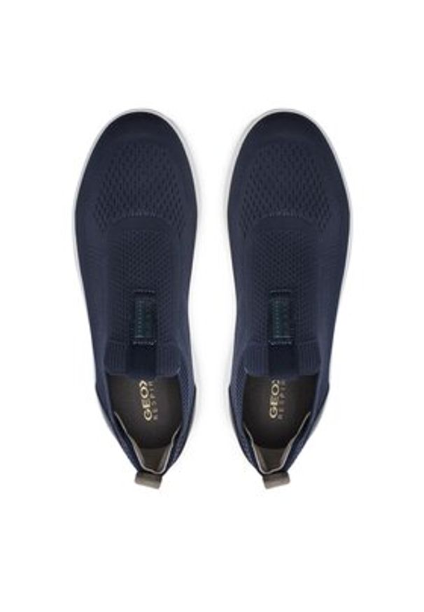 Geox Sneakersy U Spherica U25BYA 0006K C4343 Granatowy. Kolor: niebieski. Materiał: materiał