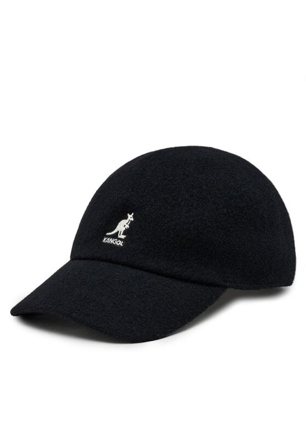 Kangol Czapka z daszkiem Wool Spacecap K3660 Czarny. Kolor: czarny. Materiał: wełna, materiał