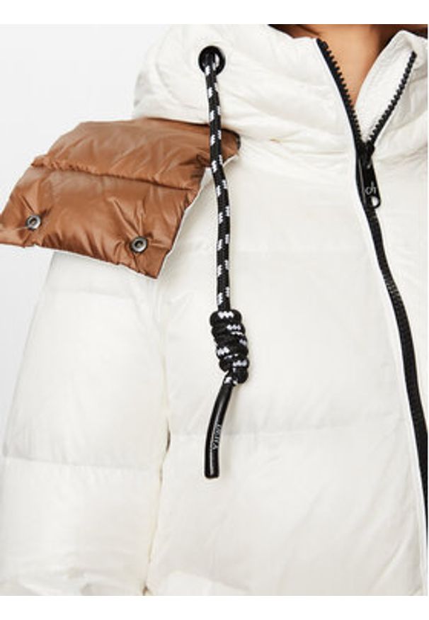 Deha Kurtka puchowa D93582 Écru Regular Fit. Materiał: syntetyk