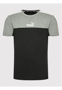 Puma T-Shirt Ess+Block 847426 Czarny Regular Fit. Kolor: czarny. Materiał: bawełna #3