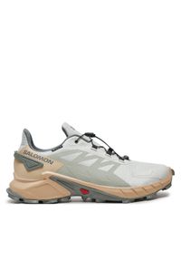 salomon - Salomon Buty do biegania Supercross 4 Gore-Tex L47594300 Szary. Kolor: szary. Materiał: materiał. Technologia: Gore-Tex