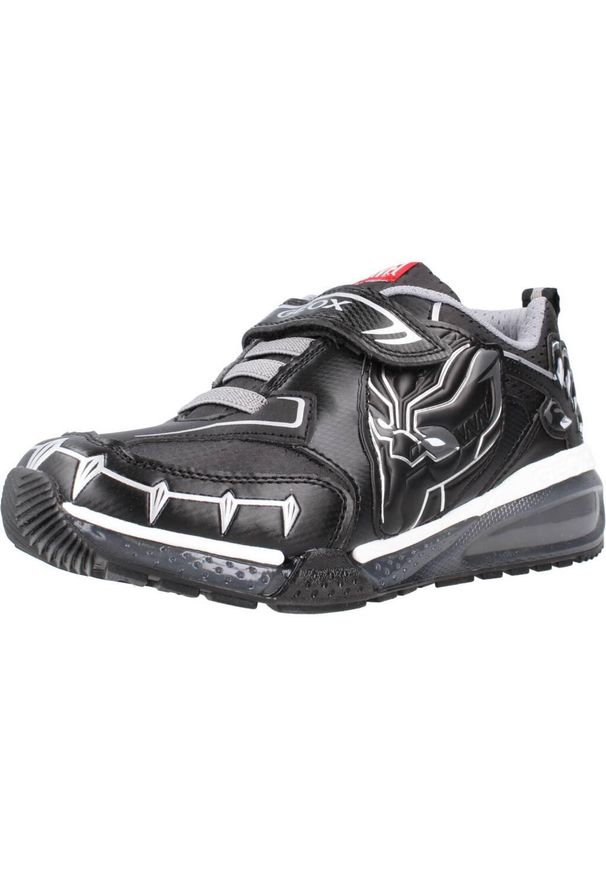 Geox - Buty GEOX J BAYONYC B. Czarny. Kolor: czarny. Materiał: syntetyk, tkanina. Sport: turystyka piesza