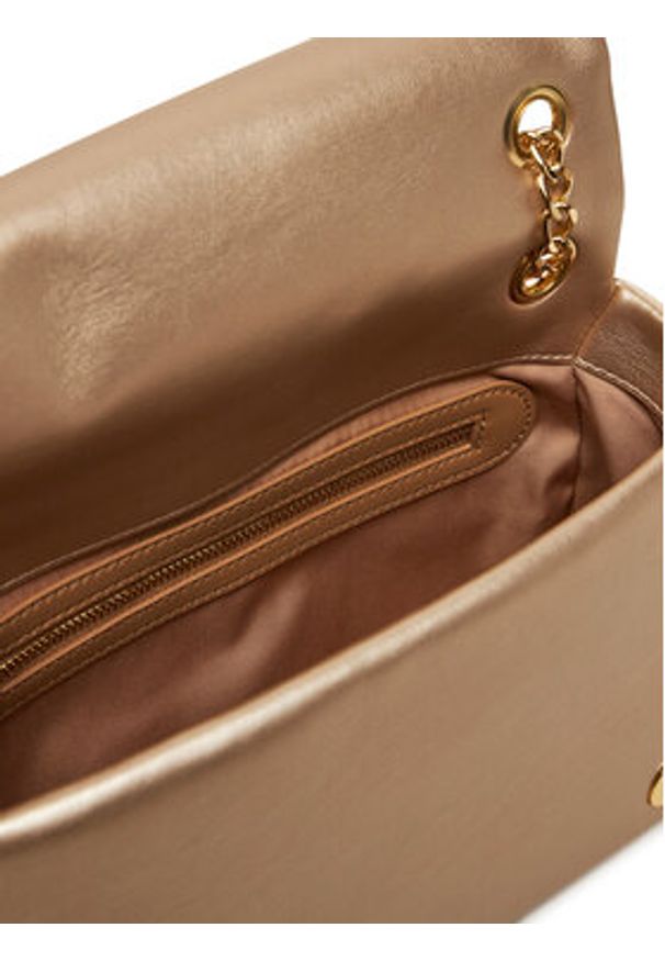 Love Moschino - LOVE MOSCHINO Torebka JC4136PP1MLL196A Złoty. Kolor: złoty. Materiał: skórzane