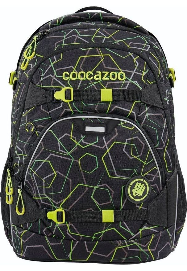 COOCAZOO - Coocazoo Plecak szkolny ScaleRale Laserbeam Black