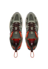 Tommy Jeans Sneakersy Tjm Runner Mix Material EM0EM01620 Khaki. Kolor: brązowy. Materiał: skóra