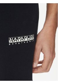 Napapijri Spodnie dresowe M-Gori NP0A4IDS Czarny Regular Fit. Kolor: czarny. Materiał: bawełna #4