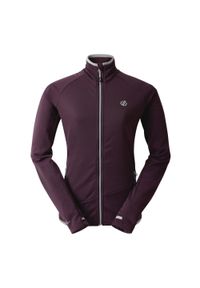 DARE 2B - Bluza Damska Emerging Core Stretch Base Layer Top. Kolor: fioletowy. Styl: sportowy. Sport: turystyka piesza