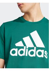 Adidas - adidas T-Shirt Essentials IS1300 Zielony Regular Fit. Kolor: zielony. Materiał: bawełna