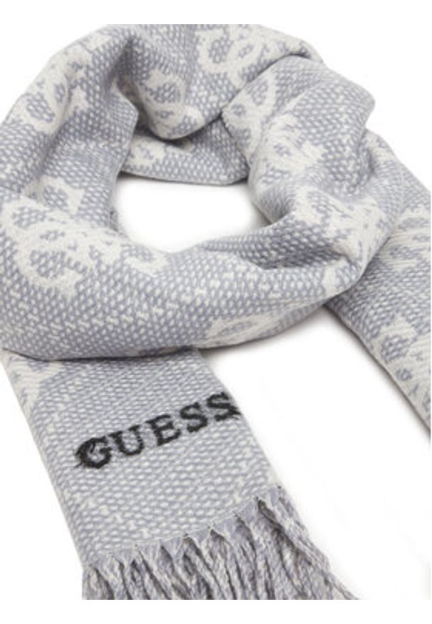 Guess Szalik AM9562 POL03 Szary. Kolor: szary. Materiał: poliester, materiał