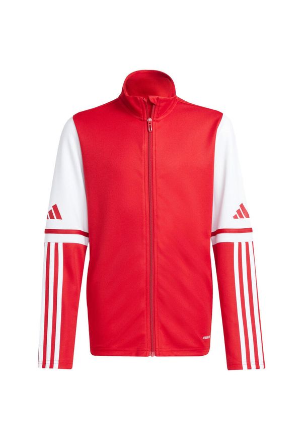 Adidas - Bluza dla dzieci adidas Squadra 25 Training. Kolor: biały, czerwony, wielokolorowy. Sport: fitness