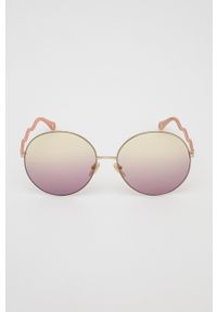 Chloe - Chloé okulary przeciwsłoneczne damskie kolor fioletowy. Kształt: okrągłe. Kolor: fioletowy #5