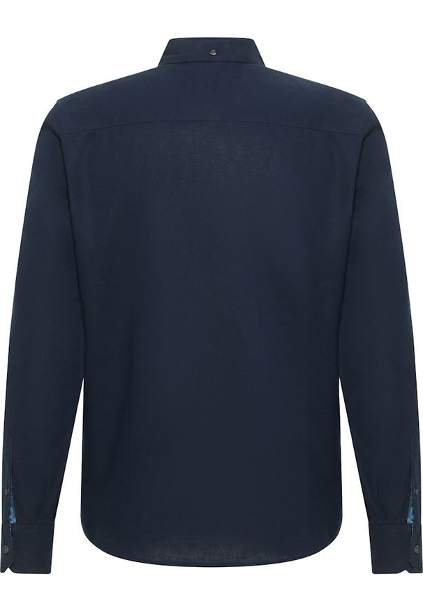 Męska Koszula Mustang Style Rawlins Dark Sapphire 1016248 4136