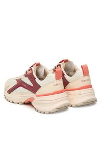 Calvin Klein Sneakersy Hike Run Ckstripe Mesh HW0HW03002 Biały. Kolor: biały. Materiał: materiał. Sport: bieganie #5