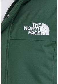 The North Face kurtka puchowa męska kolor zielony zimowa. Kolor: zielony. Materiał: puch. Sezon: zima #8