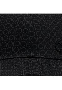 Calvin Klein Czapka z daszkiem Ck Monogram Cotton Cap K60K611999 Czarny. Kolor: czarny. Materiał: materiał