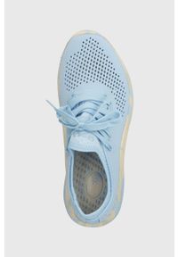 Crocs sneakersy Literide 360 Marbled kolor niebieski 207632. Nosek buta: okrągły. Kolor: niebieski. Materiał: guma #5