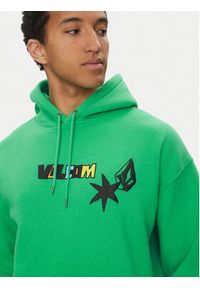 Volcom Bluza Bob Mollema 1 A4112505 Zielony Loose Fit. Kolor: zielony. Materiał: bawełna #3