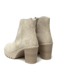 Rieker Botki Y2553-60 Beżowy. Kolor: beżowy. Materiał: syntetyk, materiał #7