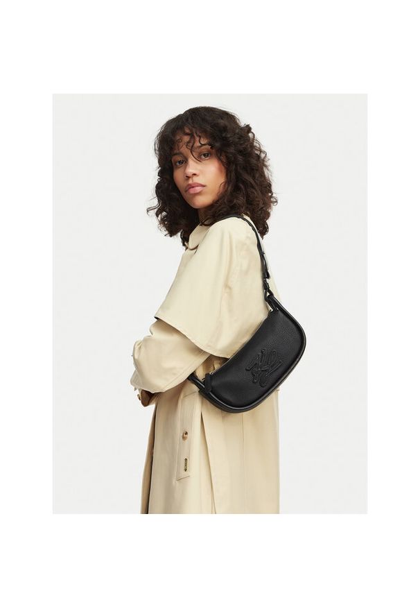 Karl Lagerfeld - Torebka KARL LAGERFELD. Kolor: czarny