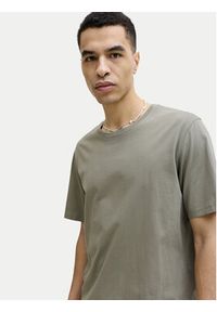 Jack & Jones T-Shirt Organic Basic 12156101 Zielony Regular Fit. Kolor: zielony. Materiał: bawełna #3