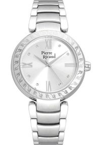 Zegarek Pierre Ricaud Zegarek damski Pierre Ricaud P22032.5183Q/T CYRKONIE srebrny. Kolor: srebrny #1