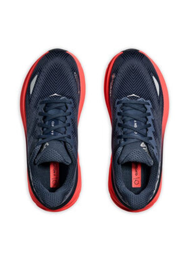 HOKA - Hoka Buty do biegania Clifton 9 Gtx 1141490F Granatowy. Kolor: niebieski. Materiał: materiał