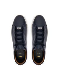 BOSS Sneakersy Gary 50566821 Granatowy. Kolor: niebieski. Materiał: skóra #4