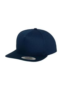 CLASSIC - 5 Panel Snapback Cap. Kolor: niebieski