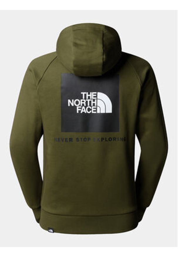 The North Face Bluza Redbox NF0A2ZWU Zielony Regular Fit. Kolor: zielony. Materiał: bawełna