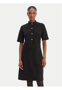 JOOP! Sukienka codzienna Tibra 10100209 Czarny Regular Fit. Okazja: na co dzień. Kolor: czarny. Materiał: syntetyk. Typ sukienki: proste. Styl: casual #1