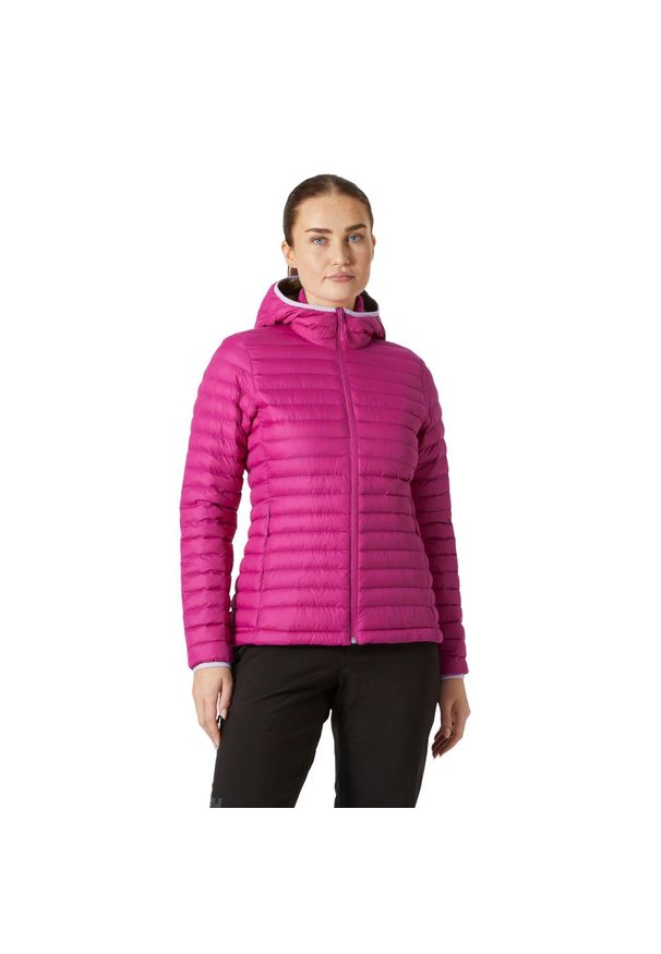 Kurtka uniwersalna damska Helly Hansen Sirdal. Typ kołnierza: kaptur. Kolor: różowy. Materiał: syntetyk. Sport: turystyka piesza