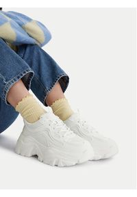 Jenny - JENNY Sneakersy CEO-WSS21557-02 Biały. Kolor: biały. Materiał: materiał #9