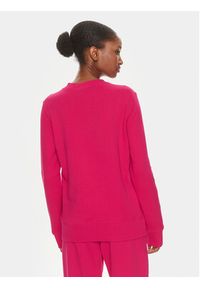 Versace Jeans Couture Bluza 76HAIT01 Różowy Regular Fit. Typ kołnierza: kołnierzyk włoski. Kolor: różowy. Materiał: bawełna #5