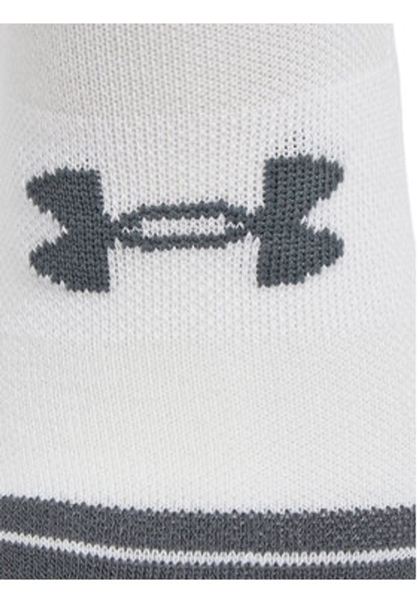 Under Armour Zestaw 3 par stopek unisex Performance Tech 1379526 Biały. Kolor: biały. Materiał: materiał, bawełna
