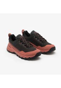 quechua - Buty turystyczne damskie Quechua MH500 Light wodoodporne. Kolor: wielokolorowy, czarny, brązowy. Materiał: kauczuk. Szerokość cholewki: normalna. Styl: sportowy