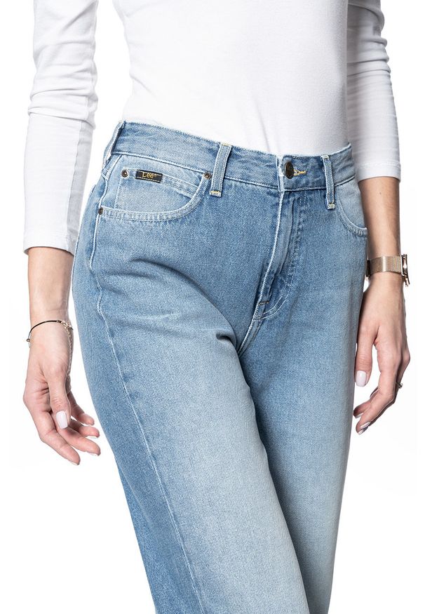 Lee - SPODNIE DAMSKIE LEE REGULAR STRAIGHT 90'S CAROL WORN CALLIE L30JGAZM 112106462
